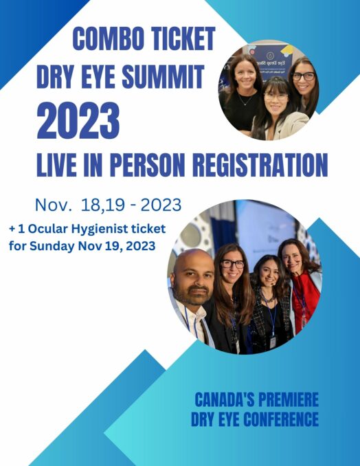 Live-In Person Conference 2023 & Sunday Ocular Hygienist Track Combination Ticket